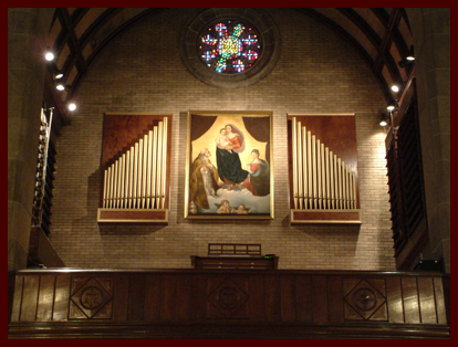 Holy Spirit Church Organ Facade